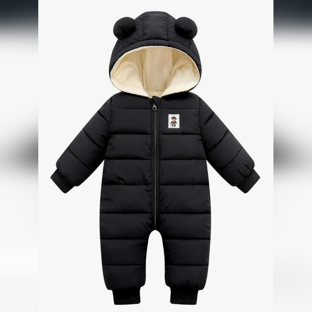 Happy Cherry Baby Snow Jumpsuit